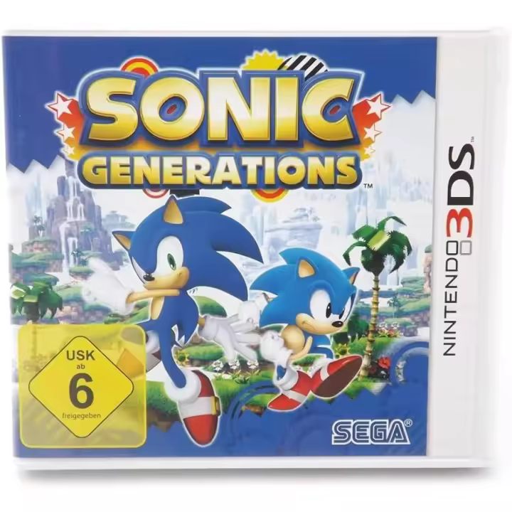 Sonic Generations (Importacion UK) - 3DS - Nuevo Precintado - 1
