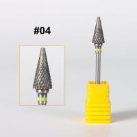 1pc Bit De Uñas De Acero Tungsteno Para Remover Polvo Y Cortar Tiras De Uñas Herramienta De Manicura Con Cabeza De Grind Head - details 3