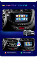 AWESAFE inalámbrico CarPlay Android Auto Radio para  KIA CEE'D CEED JD 2012  2013 2014 2015 2016 2017 2018 coche reproductor multimedia GPS 2 din autoradio volante controles RDS Bluetooth - details 3