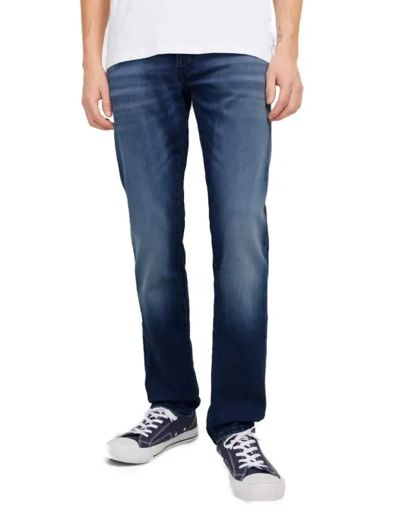 Pantalón vaquero Jack&Jones Mike azul marino para hombre - 1