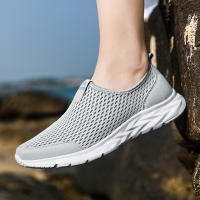 Zapatillas De Tenis Para Hombre YRZL Talla Grande Transpirables De Malla Antideslizantes Ligeros Para Caminar Y Deporte - details 16