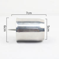 Alconstar Silenciador De Motocicleta 51mm/60mm Con Killer De DB Móvil Eliminador De Ruido Y Sonido Para Carreras Universal En Acero Inoxidable - details 2