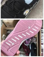 Zapatos De Mujer Estilo Coreano Casual Con Diseño De Pétalos Pequeños Zapatos Deportivos De Tela Antigua Pekín Para Caminar En Otoño - details 8