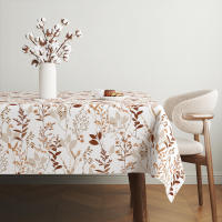 Mantel Hule FLORA de Valentia Home | Estampado Antimanchas | Repelente de Agua | Protección Duradera | Varios Tamaños - details 0