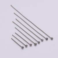 100pcs Broches De Cabeza De Bola De Acero Inoxidable Para Joyería DIY Tamaños 15 20 30 40 50mm Accesorios De Encuentros Brillantes - details 9