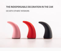 2Pcs Decoración De Cuerno Diabólico Para Casco De Motocicleta Pegatinas De Estilo Para Coche Y Bicicleta Eléctrica Multicolor Accesorios De Casco De Motocicleta - details 2