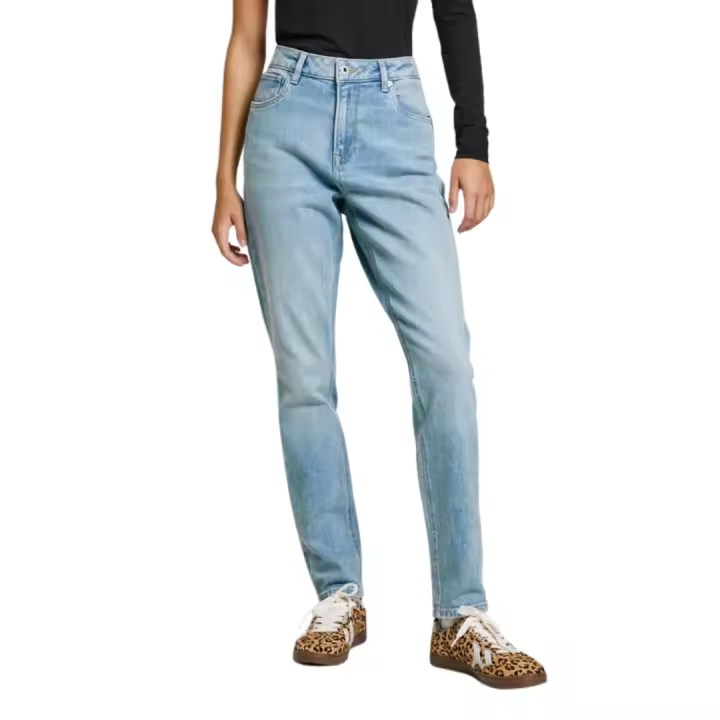 Pepe Jeans Violet Taper High Waist Tiro Alto Talla 29/32 Vaqueros Cónicos Color 000 Denim 99% algodón PL204591MS90 Tappered Jeans HW W11 1027051 - 1