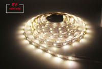 Tira De Luz LED RGB 5V 3AA Batería Flexible 1M 2M 3M 4M 5M 50cm Calor Blanca Iluminación Ribbon Tape Para Decoración De Pared - details 7