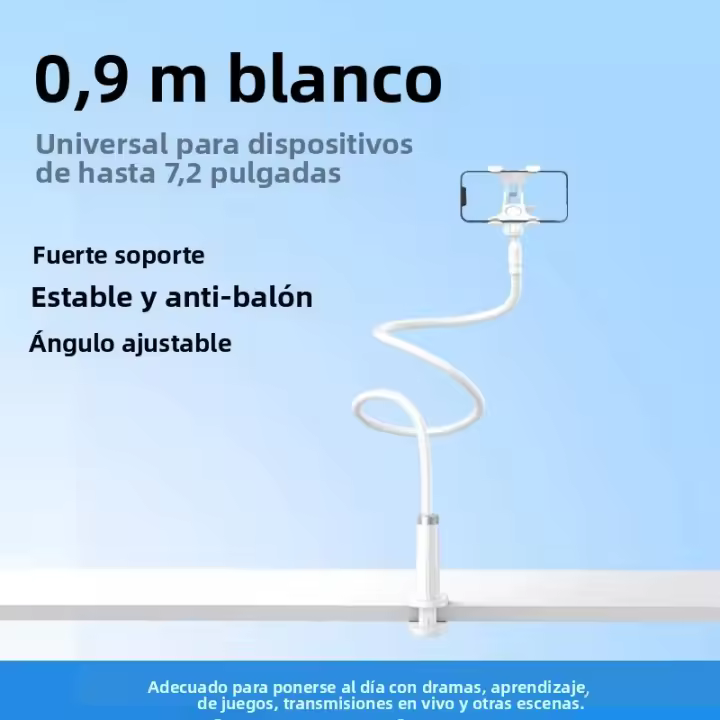 Soporte Ajustable Para Móvil Universal Soporte Cola De Caballo Rotativo Para Dormitorio Accesorios Para Streaming En Vivo Y Autolesiones - 1