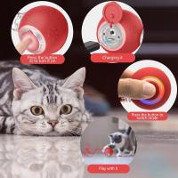 Juguete Gato Juguete Interactivo USB Recargable con Pelota sobre Alfombra y Gorjeo de Pájaros, Juguete para Perros, Divertido Antidepresión GIFT para Gatos y Perros - details 1