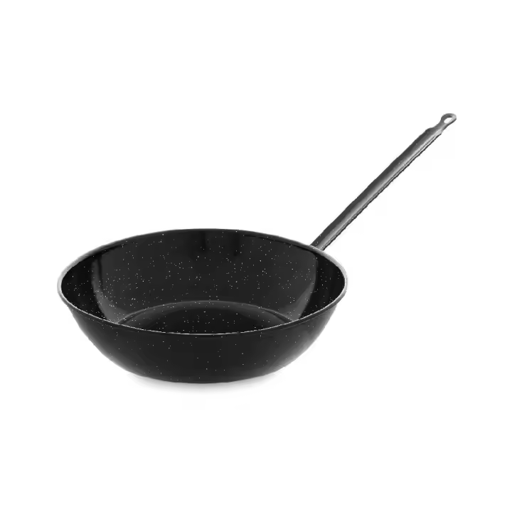 VAELLO CAMPOS  Sarten honda esmaltada mango 30 cm  REF.0730 - 1