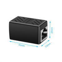 Adaptador De Ethernet 1000Mbps 1 En 2 Salidas RJ45 Cat 6 Para PC Laptop TV Box Router Conector De Red Splitter De Cobre - details 17
