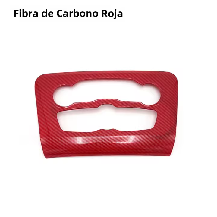 Pegatina De Fibra De Carbono Para Panel De Aire Acondicionado Y Control Central De Coche Compatible Con Dodge Charger 2016-2021 Accesorio De Interior Para Automóviles - 1
