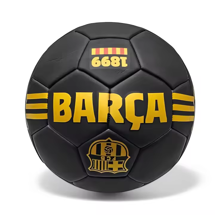 FCB Balón Negro Dorado Oficial FC Barcelona (Licencia Oficial) - 1