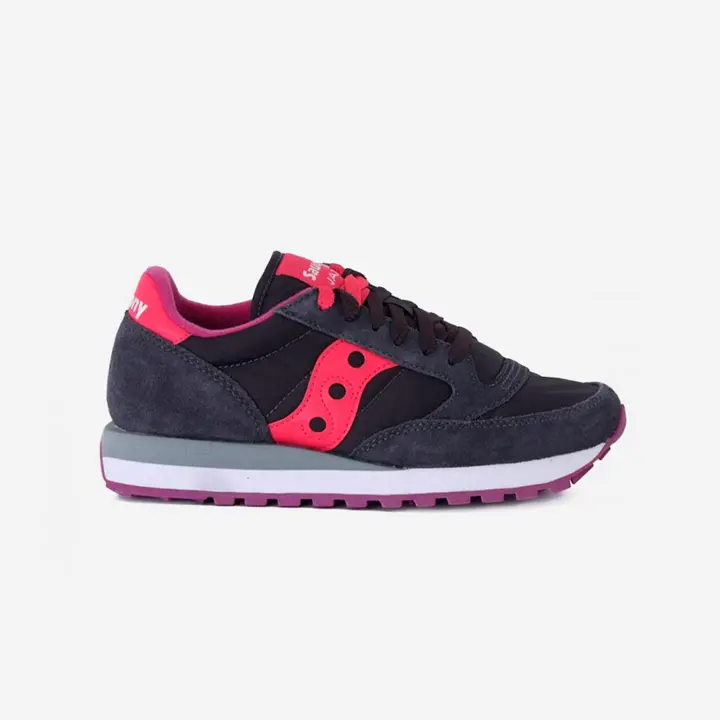 Saucony Jazz Original Women's Charcoal/Pink Saucony Sneakers 6776206786715 44209722431 - 1
