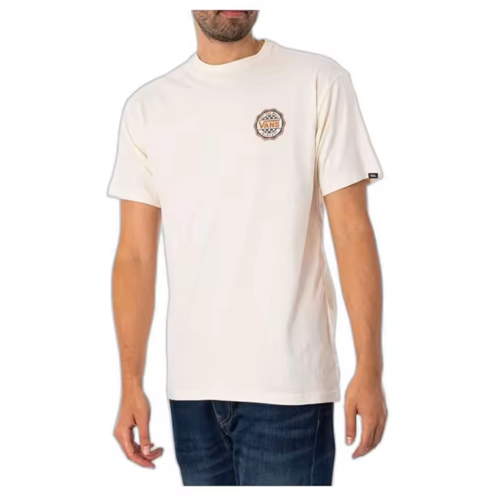 Camiseta Vans Hawl Pass Ss Crew Blanco Hombre - 1