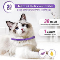 Collar De Feliway Para Perros Y Gatos 3/4 Piezas Alivia El Ansiedad Ajustable Y Cómodo Para Puppies Kitten Grandes Mascotas Accesorios Para Animales De Compañía - details 13
