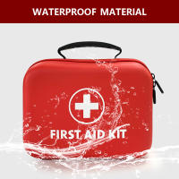 Bolsa De Primeros Auxilios Impermeable PU CARBOU Para Exteriores Viajes Coche Hogar Emergencias Sobrevivencia Camping Caja Médica Pequeña - details 2