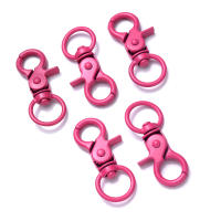 iYOE 5pcs Abrazaderas De Langosta Para Joyería Multicolor 20x43mm Encuentros Para DIY Llavero Conector De Mano Bolsa Muñeca Muñeco - details 10