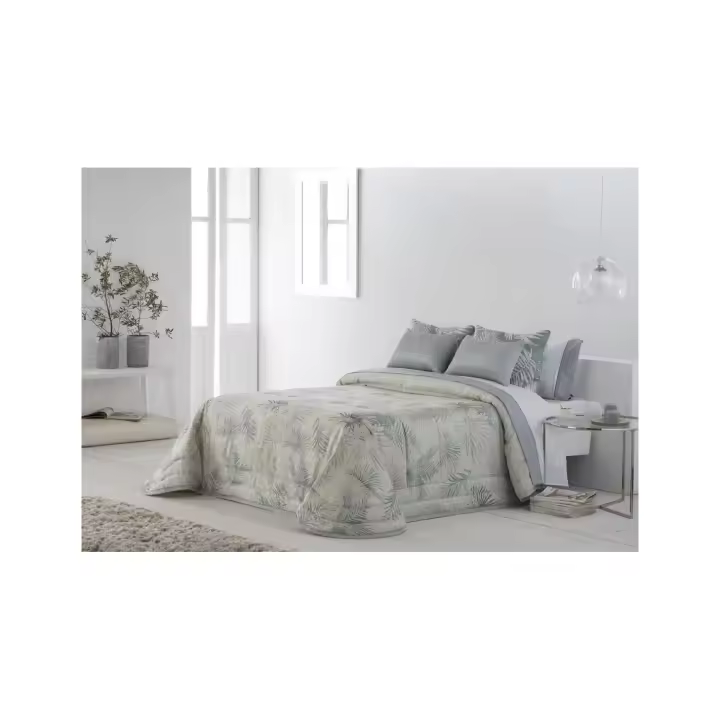 Colcha Bouti Nature Jvr con Relleno de Fibra - Edredones, Colchas y Nórdicos - 1