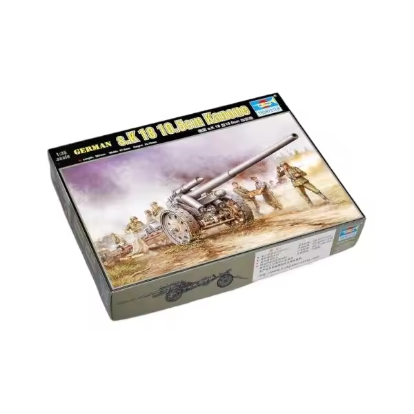 TROMPETILLA 02305 ALEMÁN S.10 CM K.18 CANNON 1/35 - 1