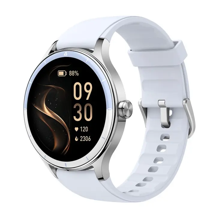 Reloj inteligente para Mujer, compatible con teléfonos Android e iOS, con función de responder y hacer Llamadas, monitor de actividad Física, monitor de paccio cardíaco y sueño, 100 Actividades, resistente al Agua IP68. - 1