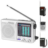 Mini Radio Digital Portátil Con Altavoz Integrado SW/AM/FM Batería Operada Antena Telescópica Para Uso Emergente Interior Y Exterior - details 4