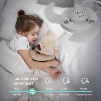 Ventilador de techo inteligente Invisible Con Luz y control remoto, 3000K-6500K, 3 Colores, regulable, base E27, Aspas retráctiles, lámpara colgante para dormitorio, estudio, iluminación de Sala - details 4