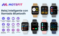 Reloj inteligente con Bluetooth para hombre y mujer, pulsera con Dial personalizado, control del ritmo cardíaco, llamadas, para Android e IOS, 2025 - details 0