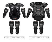 Chaleco De Armadura Para Niños WOSAWE Protector De Espalda Y Pecho Para Motocicleta Equipo De Protección De Motocross Con Esponja Antichoque - details 18