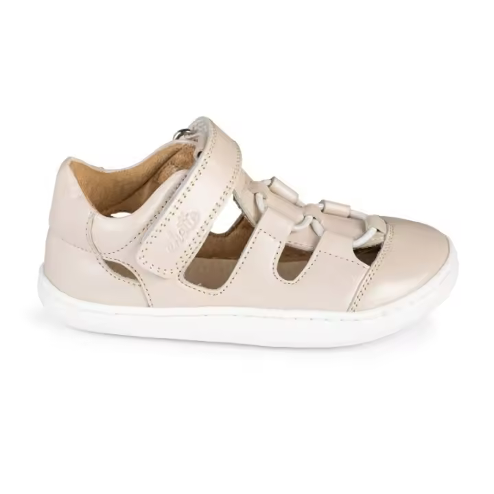 SANDALIA CERRADA BAREFOOT BEIGE – SUAVIDAD TOTAL - 1