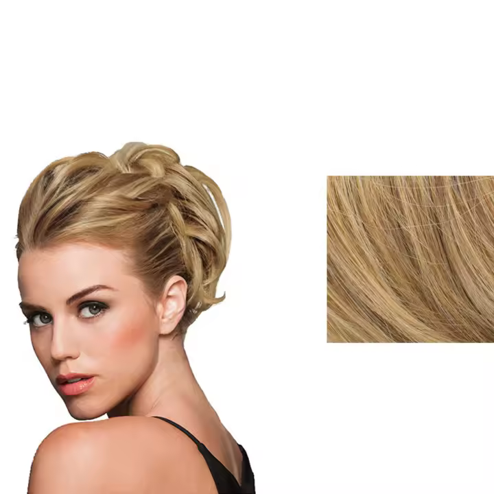 Hairdo Style A Do & Mini Do ELastic de Melo Rubio Medio Dorado - 1