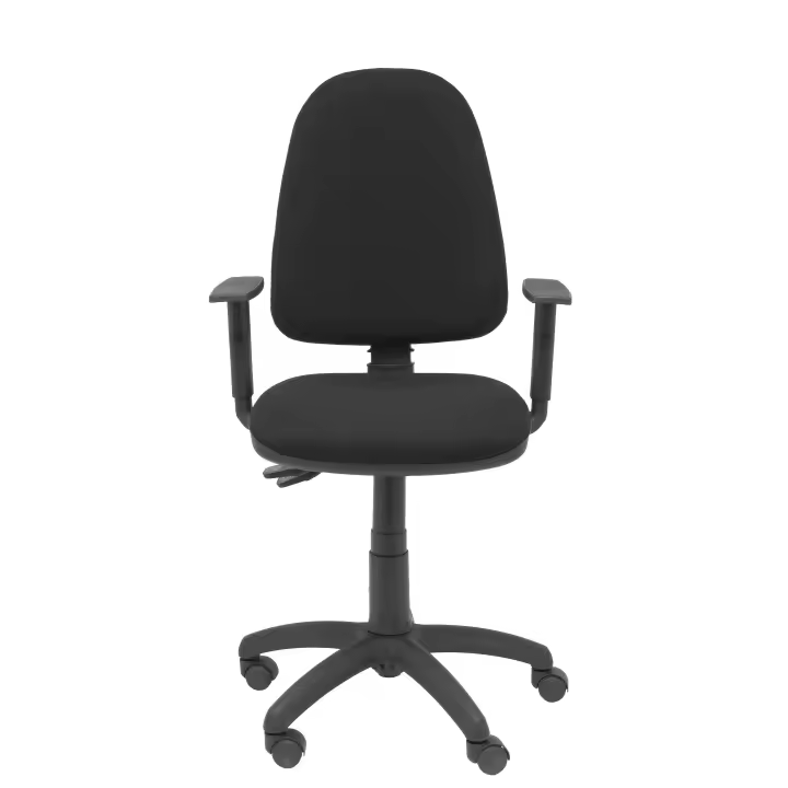 Silla de Oficina Ergonómica Piqueras Y Crespo Tribaldos Negro con Brazos Regulables - 1