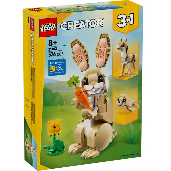 LEGO CREATOR 3 EN 1 - LINDO CONEJITO, 31162, TIENDA CON LICENCIA OFICIAL - 1