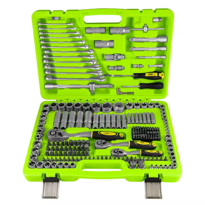 JBM 53730 - Caja de herramientas de 216 piezas con vasos hexagonales - 1