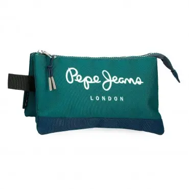 ESTUCHE TRES COMPARTIMENTOS PEPE JEANS BEN     PERGAMINO - 1