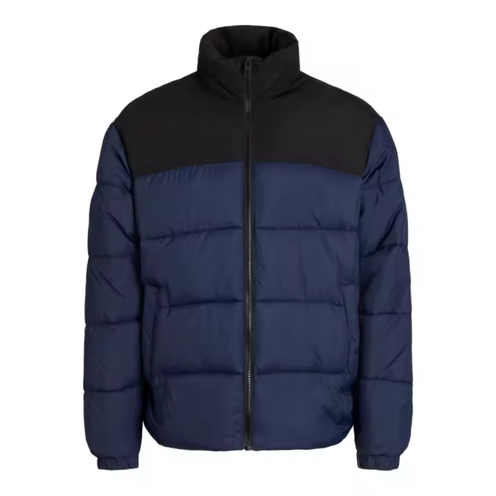 JACK&JONES 12256859 JJMOON STAND COLLAR PUFFER Hombre Anorak Chaqueta Cazadora Parka Abrigo 29557 - 1