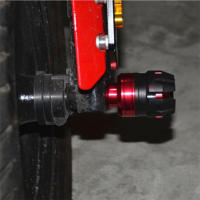1Par De Protección De Suspensión Universal Para Motocicleta Scooter E-Bike Aluminio Copo De Nieve Delantero Protector De Caída - details 1