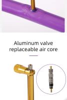 Tubo De Bicicleta Ultraligero De Aluminio OFFBONDAGE Para Rueda De 700C Con Válvula Francesa TPU Largo 60-80mm - details 2