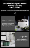 Cenicero Inteligente Purificador de Aire,2 en 1 with HEPA Filter y Tecnología Iones Negativos, Delete Humo y Malos Olor in Tabaco,USB Recargable y Automático,Ideal para Hogar y Oficina, Gift Perfecto para Fumadores - details 10