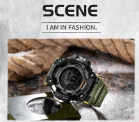Reloj Digital SMAEL Para Hombre Resistente Al Agua Deportivo Pantalla LED Grande Reloj De Pulsera Militar Con Funciones De Cronógrafo Y Alarma - details 8