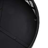 vidaXL Brasero con atizador acero XXL 70 cm - details 4