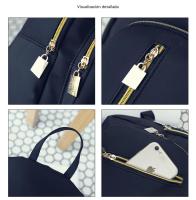Mochila pequeña de nailon impermeable para mujer Mochila pequeña personalizada versátil de estilo coreano - details 2
