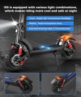 Patinete Eléctrico ISCOOTER iX6 11" 48V 1000W 150 kg Autonomía 45km 17.5Ah Plegable Negro, con Pantalla LCD y Bolsa, para Todo Terreno - details 6