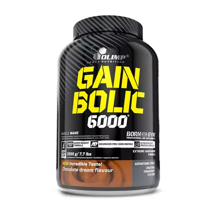 Olimp Sport Nutrition - Gain Bolic 6000 3,5 kg - Ganador de masa con creatina -  Sabor: Vainilla - 1
