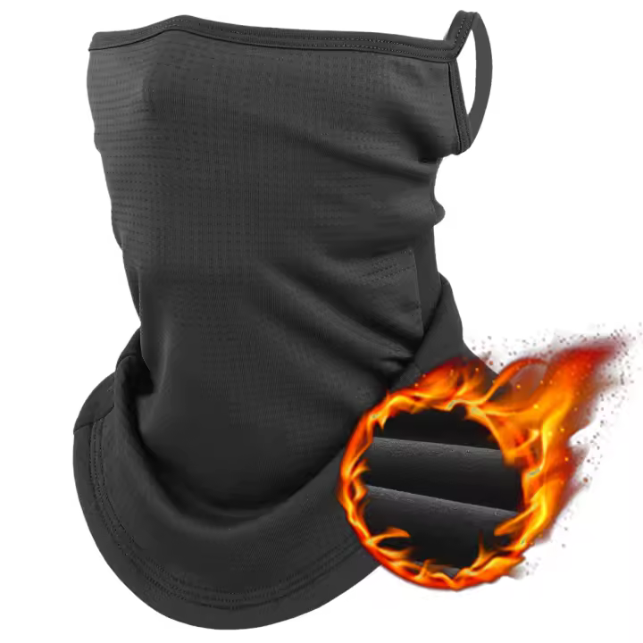 Mascarilla De Invierno Caliente Bandana Gaiter Tubo De Cuello Calentador Con Orejas Colgantes Para Hombres Y Mujeres Resistente Al Viento Para Esquí Y Pesca - 1