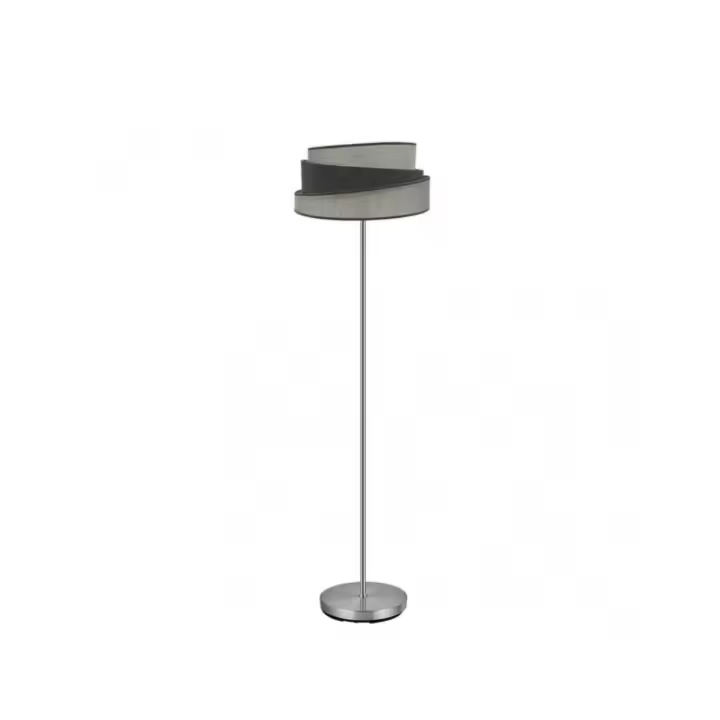 Fabrilamp - Pie Salon Hara 1xe27 Niquel/gris 162x40x40 Cm - 1