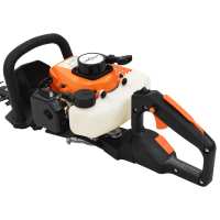 vidaXL Cortasetos de gasolina 722 mm naranja y negro - details 4