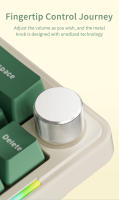 AJAZZ AKS068 Struktura Uschelke Alice68 Teclado Mecánico RGB Modo Triple Hot Swap Ergonómico 68 Teclas Sea Salt Shaft - details 7