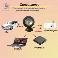Luz De Puesta De Sol Con Auriculares Y Control Remoto 16 Colores Versión Personalizada Luz Nocturna De Sonda Incluida - details 3